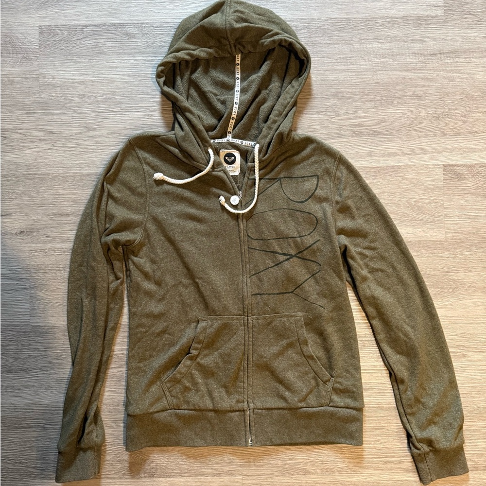 Roxy Zip-Up Hoodie, Size XL (S-L) NWOT